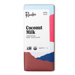 Raaka Coconut Milk Chocolate Bar 1